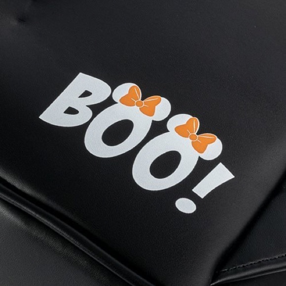 Loungefly Ghost Minnie Glow in the Dark Backpack - Picture 6 of 7